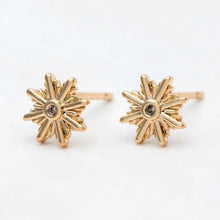 Charger l'image dans la galerie, Puces d'oreilles Soleil
