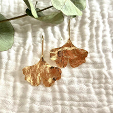 Charger l'image dans la galerie, Boucles d'oreilles Ginkgo